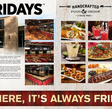 TGI Fridays has announced the reopening of it’s Port-Of-Spain restaurant